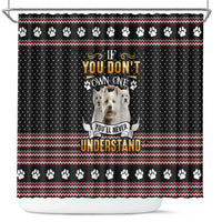 West Highland White Terrier Christmas Shower Curtain Xmas Holiday Patterns - Wonder Print Shop