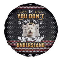 West Highland White Terrier Christmas Spare Tire Cover Xmas Holiday Patterns - Wonder Print Shop