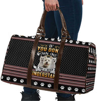 West Highland White Terrier Christmas Travel Bag Xmas Holiday Patterns - Wonder Print Shop
