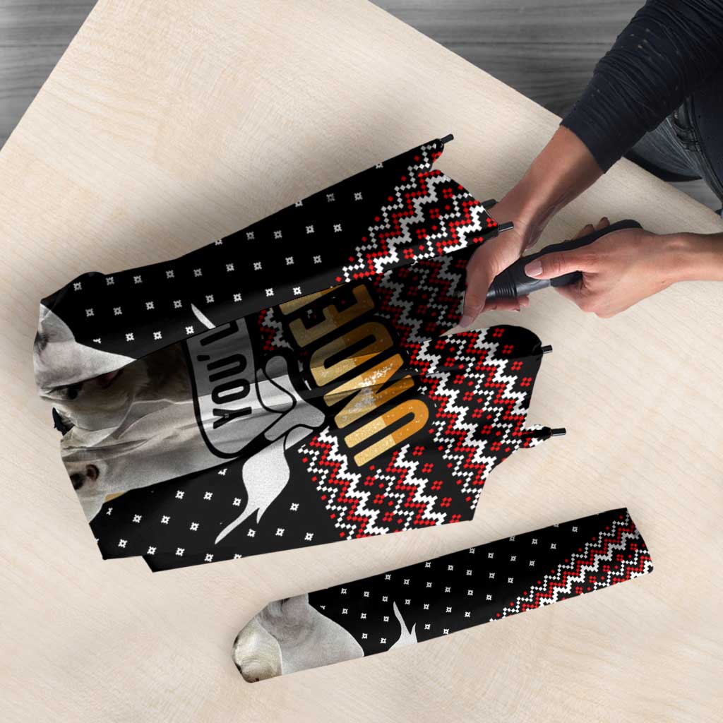 West Highland White Terrier Christmas Umbrella Xmas Holiday Patterns - Wonder Print Shop