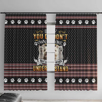 West Highland White Terrier Christmas Window Curtain Xmas Holiday Patterns - Wonder Print Shop
