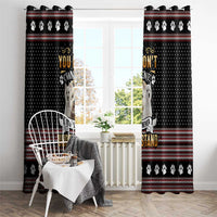 West Highland White Terrier Christmas Window Curtain Xmas Holiday Patterns - Wonder Print Shop