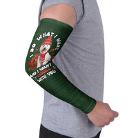 West Highland White Terrier Christmas Arm Sleeves Xmas Holiday Patterns - Wonder Print Shop