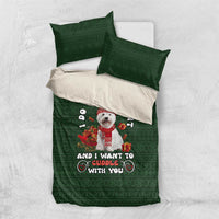 West Highland White Terrier Christmas Bedding Set Xmas Holiday Patterns - Wonder Print Shop