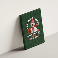 West Highland White Terrier Christmas Canvas Wall Art Xmas Holiday Patterns - Wonder Print Shop