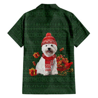 West Highland White Terrier Christmas Family Matching Puletasi and Hawaiian Shirt Xmas Holiday Patterns - Wonder Print Shop