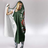 West Highland White Terrier Christmas Hooded Blanket Xmas Holiday Patterns - Wonder Print Shop