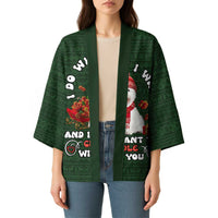 West Highland White Terrier Christmas Kimono Xmas Holiday Patterns - Wonder Print Shop