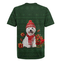 West Highland White Terrier Christmas Rugby Jersey Xmas Holiday Patterns - Wonder Print Shop