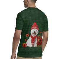 West Highland White Terrier Christmas Rugby Jersey Xmas Holiday Patterns - Wonder Print Shop