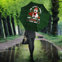 West Highland White Terrier Christmas Umbrella Xmas Holiday Patterns - Wonder Print Shop