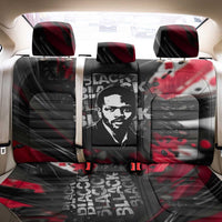 Steve Biko Back Car Seat Cover with Black Consciousness Portrait, Power Fist Symbol and Red-Black Freedom - Wonder Print Shop