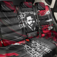 Steve Biko Back Car Seat Cover with Black Consciousness Portrait, Power Fist Symbol and Red-Black Freedom - Wonder Print Shop