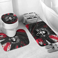Steve Biko Bathroom Set with Black Consciousness Portrait, Power Fist Symbol and Red-Black Freedom - Wonder Print Shop