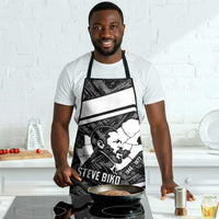 Steve Biko Apron with Monochrome Portrait, Ideas Do Not Die Quote - Wonder Print Shop