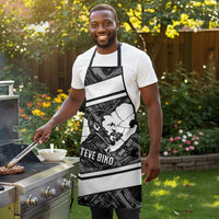 Steve Biko Apron with Monochrome Portrait, Ideas Do Not Die Quote - Wonder Print Shop