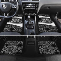 Steve Biko Car Mats with Monochrome Portrait, Ideas Do Not Die Quote - Wonder Print Shop