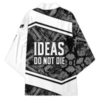 Steve Biko Kimono with Monochrome Portrait, Ideas Do Not Die Quote - Wonder Print Shop