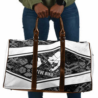 Steve Biko Travel Bag with Monochrome Portrait, Ideas Do Not Die Quote - Wonder Print Shop