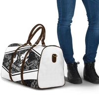 Steve Biko Travel Bag with Monochrome Portrait, Ideas Do Not Die Quote - Wonder Print Shop