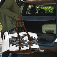 Steve Biko Travel Bag with Monochrome Portrait, Ideas Do Not Die Quote - Wonder Print Shop
