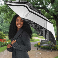 Steve Biko Umbrella with Monochrome Portrait, Ideas Do Not Die Quote - Wonder Print Shop