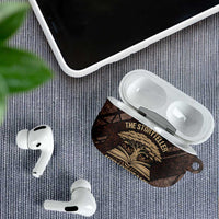 Chinua Achebe AirPods Case with Tribal Symbol Design, The Storyteller Quote and Africa Wrote Back - Wonder Print Shop