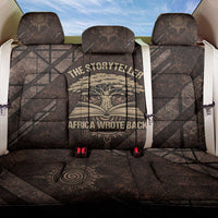 Chinua Achebe Back Car Seat Cover with Tribal Symbol Design, The Storyteller Quote and Africa Wrote Back - Wonder Print Shop