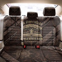 Chinua Achebe Back Car Seat Cover with Tribal Symbol Design, The Storyteller Quote and Africa Wrote Back - Wonder Print Shop