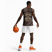 Chinua Achebe Basketball Jersey with Tribal Symbol Design, The Storyteller Quote and Africa Wrote Back - Wonder Print Shop