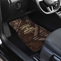 Chinua Achebe Car Mats with Tribal Symbol Design, The Storyteller Quote and Africa Wrote Back - Wonder Print Shop