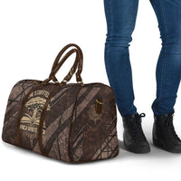 Chinua Achebe Travel Bag with Tribal Symbol Design, The Storyteller Quote and Africa Wrote Back - Wonder Print Shop