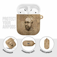 Ngugi wa Thiong O AirPods Case Vintage Map Ancient African Library - Decolonising the Mind - Wonder Print Shop
