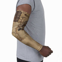 Ngugi wa Thiong O Arm Sleeves Vintage Map Ancient African Library - Decolonising the Mind - Wonder Print Shop