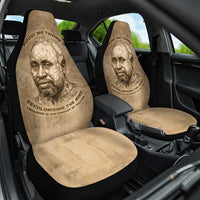 Ngugi wa Thiong O Car Seat Cover Vintage Map Ancient African Library - Decolonising the Mind - Wonder Print Shop