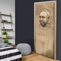 Ngugi wa Thiong O Door Cover Vintage Map Ancient African Library - Decolonising the Mind - Wonder Print Shop