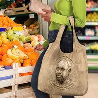 Ngugi wa Thiong O Grocery Bag Vintage Map Ancient African Library - Decolonising the Mind - Wonder Print Shop