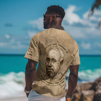 Ngugi wa Thiong O Hawaiian Shirt Vintage Map Ancient African Library - Decolonising the Mind - Wonder Print Shop