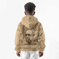 Ngugi wa Thiong O Kid Hoodie Vintage Map Ancient African Library - Decolonising the Mind - Wonder Print Shop