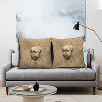 Ngugi wa Thiong O Pillow Cover Vintage Map Ancient African Library - Decolonising the Mind - Wonder Print Shop
