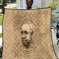 Ngugi wa Thiong O Quilt Vintage Map Ancient African Library - Decolonising the Mind - Wonder Print Shop