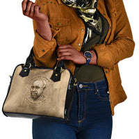Ngugi wa Thiong O Shoulder Handbag Vintage Map Ancient African Library - Decolonising the Mind - Wonder Print Shop