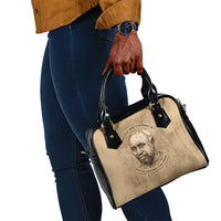 Ngugi wa Thiong O Shoulder Handbag Vintage Map Ancient African Library - Decolonising the Mind - Wonder Print Shop