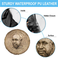 Ngugi wa Thiong O Spare Tire Cover Vintage Map Ancient African Library - Decolonising the Mind - Wonder Print Shop