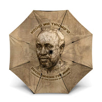 Ngugi wa Thiong O Umbrella Vintage Map Ancient African Library - Decolonising the Mind - Wonder Print Shop
