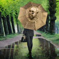 Ngugi wa Thiong O Umbrella Vintage Map Ancient African Library - Decolonising the Mind - Wonder Print Shop