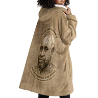 Ngugi wa Thiong O Wearable Blanket Hoodie Vintage Map Ancient African Library - Decolonising the Mind - Wonder Print Shop