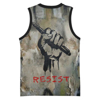 Ngugi wa Thiong O Basketball Jersey Graffiti Resist Statement Ink Pen Revolution Fist Literary Activism - Wonder Print Shop