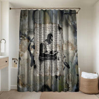 Ngugi wa Thiong O Bathroom Set Graffiti Resist Statement Ink Pen Revolution Fist Literary Activism - Wonder Print Shop
