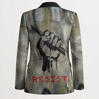 Ngugi wa Thiong O Blazer Graffiti Resist Statement Ink Pen Revolution Fist Literary Activism - Wonder Print Shop